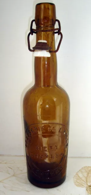 Ancienne Bouteille de bière 50cl *Brasserie de l'aigle CHOPARD Morteau F.-Comté