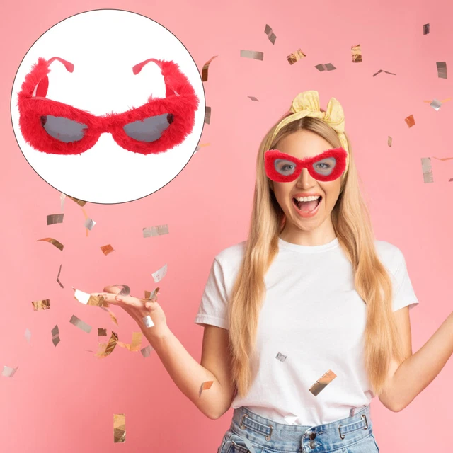 Funny Costume Glasses Funny Plush Glasses Vintage Glasses Personality