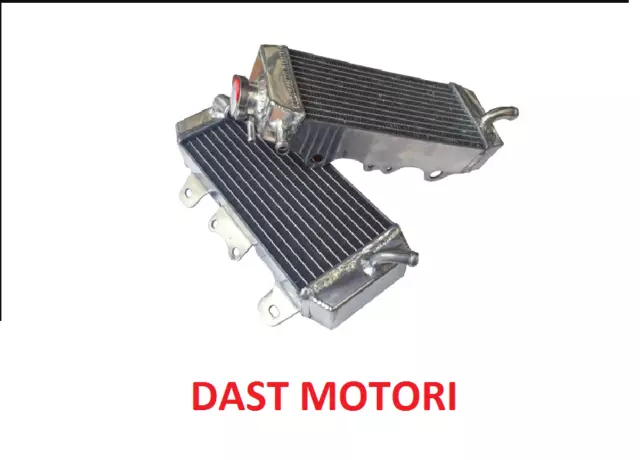 Dast Motori Coppia Radiatori Maggiorati Alluminio Kawasaki Kx 250 F 2006-2007