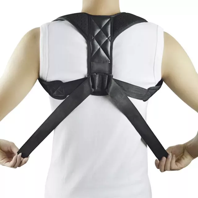 Back Support  Universal Posture Corrector Straight Shoulder Brace Clavicle Strap 2
