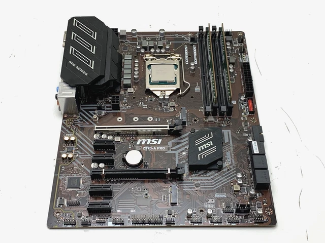 MSI　ｚ390-ＡPRO　マザーボードとI5-9600KF　メモリー付 Amazon.com: MSI Z390-A PRO LGA1151 (Intel 8th and 9th Gen) M