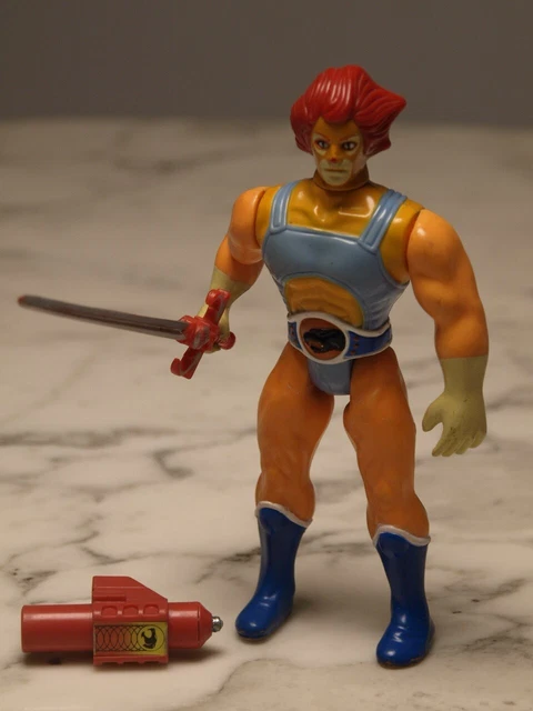 ORIGINAL LJN VINTAGE 1980's THUNDERCATS Lion-O & Sword ACTION FIGURE ...