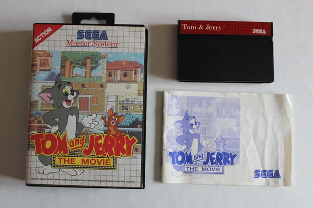 SEGA MASTER SYSTEM (PAL) - Tom and Jerry The Movie / Jeu complet . EUR SEGA MASTER SYSTEM (PAL) - Tom and Jerry The Movie / Jeu complet . EUR