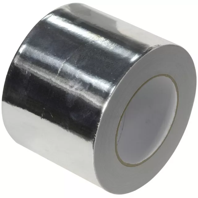 Aluminium Foil Tape Self Adhesive Heat Insulation 50Mm  74Mm 98Mm