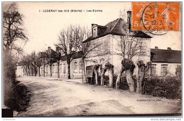 58 LUCENAY LES AIX - les ecoles