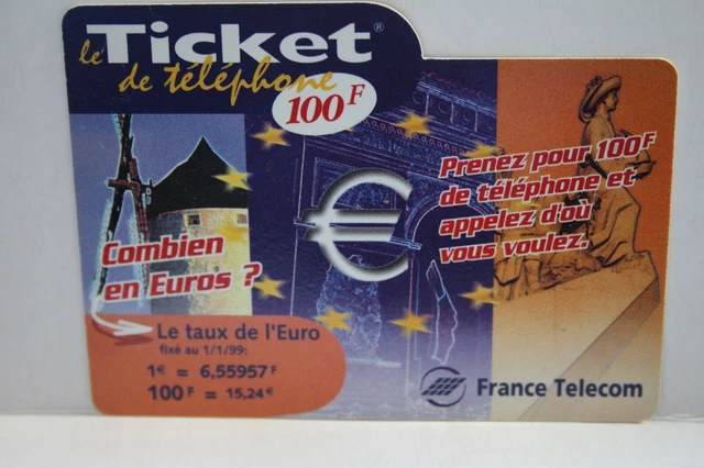 TICKET TELEPHONE 100F Combien En Euros EUR 7 00 PicClick FR cette-pi-ce-de-2-vaut-600-v-rifiez-vos-portes-monnaies-youtube