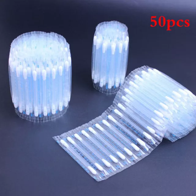 50Pcs Disposable Medical Alcohol Stick Disinfected Cotton Swab Care To-wf