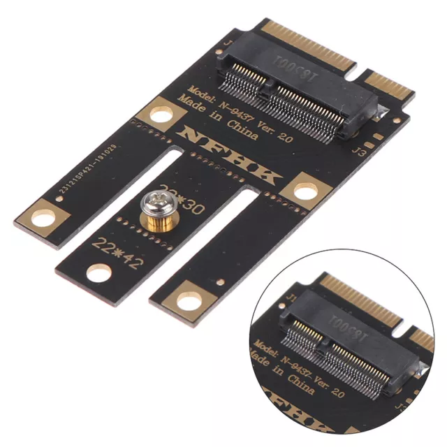 M.2 NGFF to mini pci-e (pcie+usb) adapter for m.2 wifi bluetooth wireless ca-i