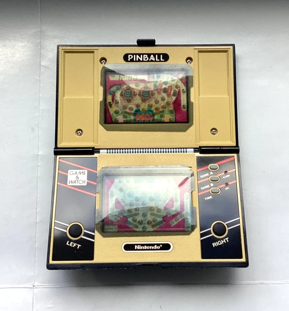 VINTAGE 1983 GAME & WATCH - PINBALL PB-59 - LCD Game (Very Good