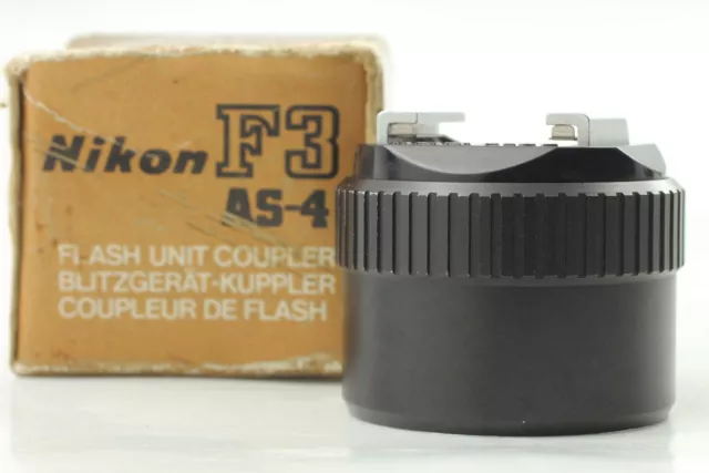 [Proche de MINT] Coupleur de pistolet flash Nikon AS-4 pour Nikon F3 du JAPON