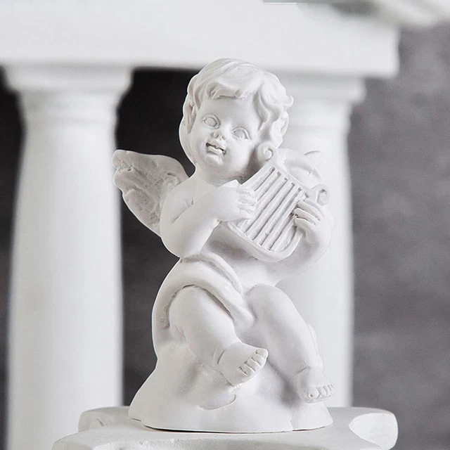 CUPID FIGURINES GREEK Mythology Statue Angel Gypsum Portraits Plaster ...