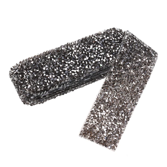 Abito damigella d'onore strass cintura adesiva mesh diamante trapano hot
