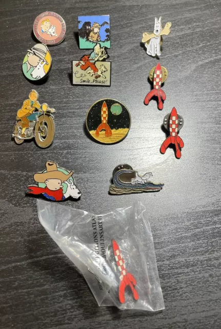 TINTIN Lot Pin’s 2