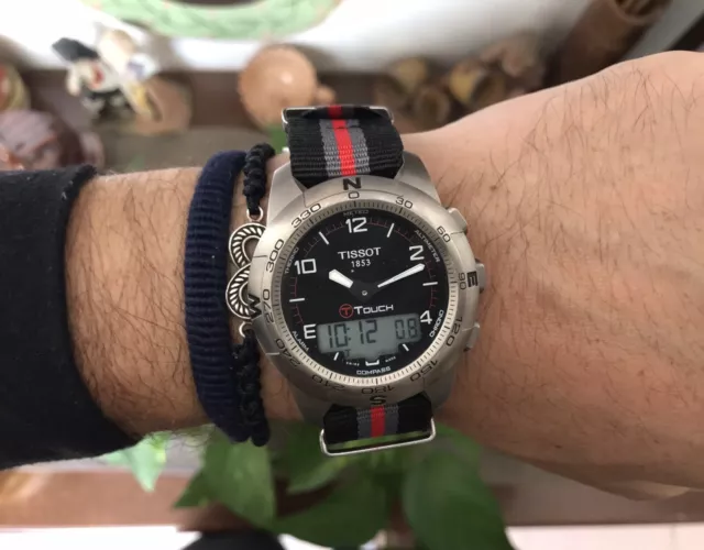 Tissot t on sale touch 2 manuale