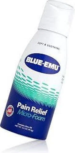Blue-Emu Pain Relief Micro-Foam 3.5 Oz Blue Emu Oil   NEW-   EXP 06/23