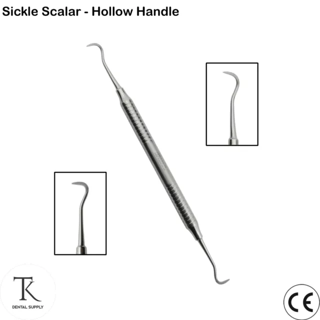 Diagnostique Sickle Scaler H6/H7 Dentist Hygienist Tooth Scraper Plaque Remover