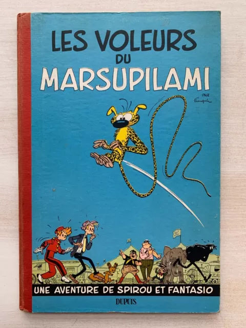 SPIROU ET FANTASIO - T5 «Les Voleurs du Marsupilami» - eo Belge 1954 TBE - Franq