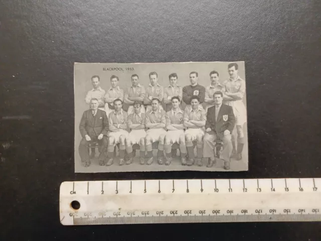 Fußballkarte - BLACKPOOL - Thomson berühmte Teams 1961
