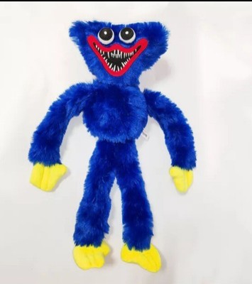 Peluche HUGGY WUGGY MORBIDO PELUCHE PUPAZZO MOSTRO BLU BAMBINI POPPY PLAYTIME 40CM 