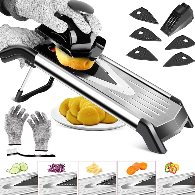 5IN1 VEGETABLE CHOPPER Mandoline Slicer & Cutter Ultimate Kitchen