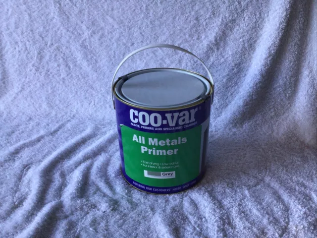 Coo-var All Metals Primer Grey 2.5 Litre Paint