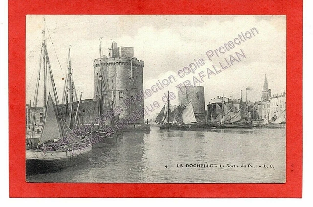 CPA FRANCE LA ROCHELLE - La Sortie du Port