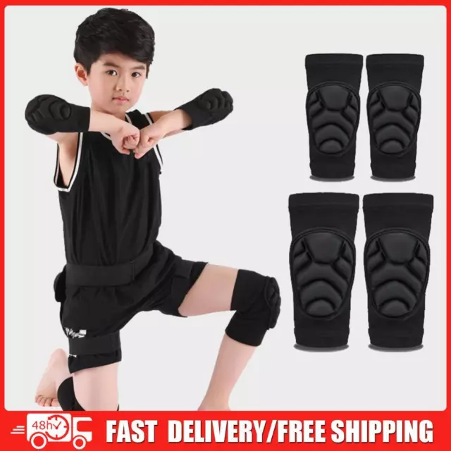 Kids Knee Pads Elbow Sleeves Stretchy Elbow Brace Kneepad Guard Anti-collision