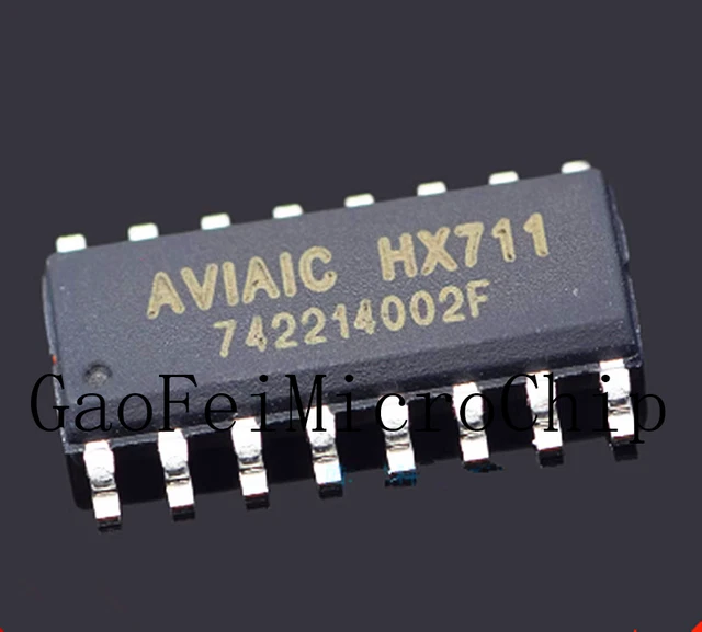 5 PZ NUOVO HX711 AVIA SOP16 Chip Sensore Di Peso NUOVO - Foto 6