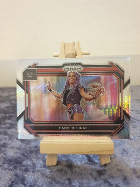 2023 Panini Prizm WWE Wrestling Candice Lerae Hyper Prizm