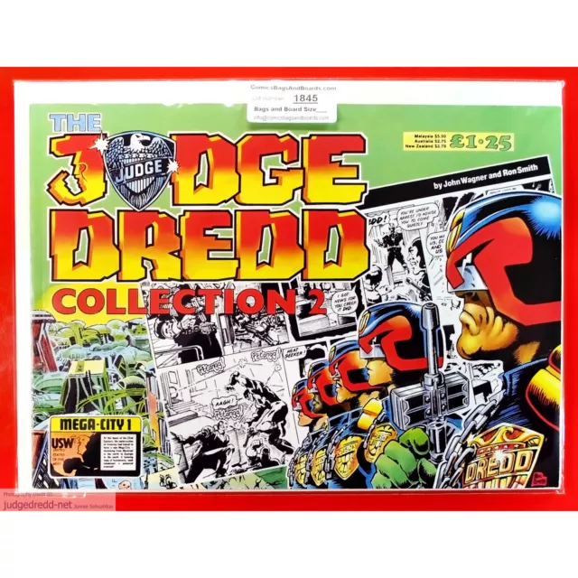2000AD The Judge Dredd Collection # 2  Vintage Comic Strips 1 Comic UK (Lot 1845