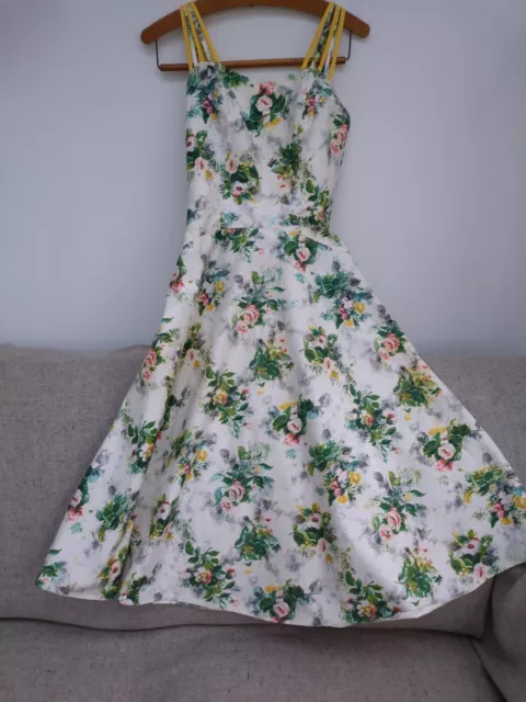 1950s Horrockese summer tea dress