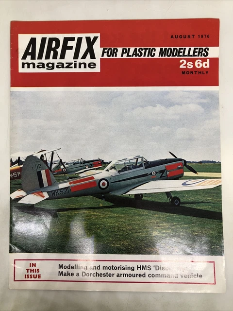 Magazine Airfix Pour Modélistes - Juillet 1971 - Articles Sur Hanriot HD-1 Et M5 Stuart - Occasion