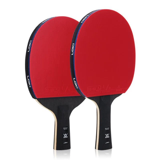 9 STAR PING Pong Racket Professional Table Tennis Paddle Bat Fast