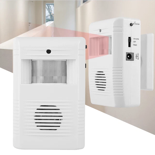 16 Music IR Motion Independent Sensor Store Home Welcome Door Bell Entry US