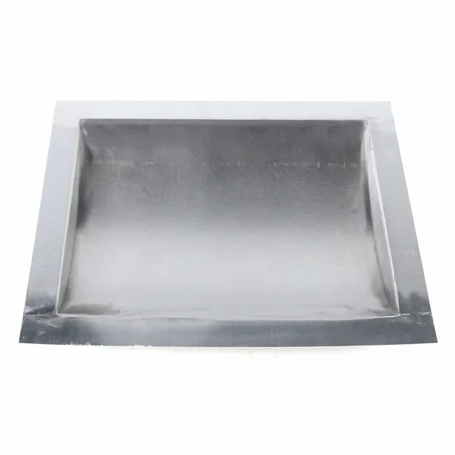 12"x10" Stainless Steel Cash Window Trading Tray For Gas Stations, Banks