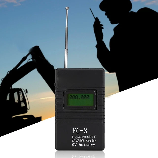 Fast Frequency Screen RF TESTER FREQUENCY Detector Small And Portable Fast Frequency ...
