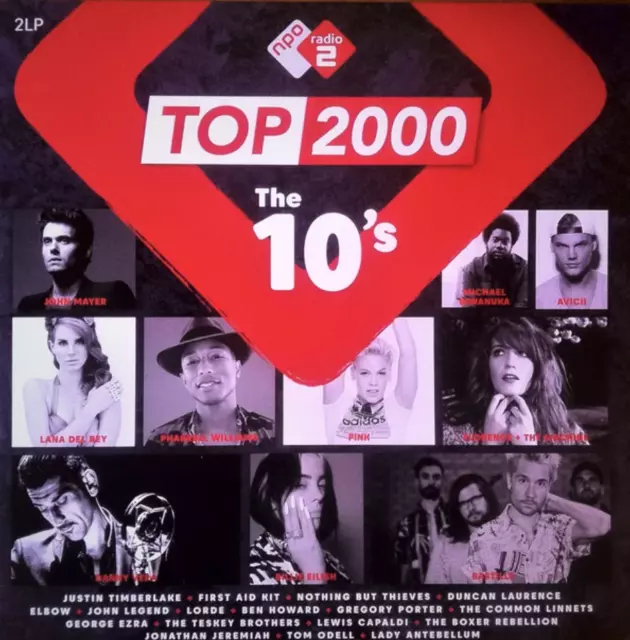Various: Top 2000: The 10's Double LP Numbered Coloured Vinyl 180g New Sealed