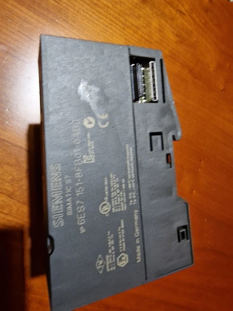 Siemens ET 200S IM151-8F PN/DP CPU 6ES7 151-8FB01-0AB0 4