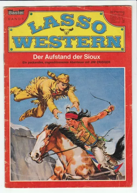 Lasso Nr. 5 Original Bastei Verlag von 1966 im guten Zustand !!!