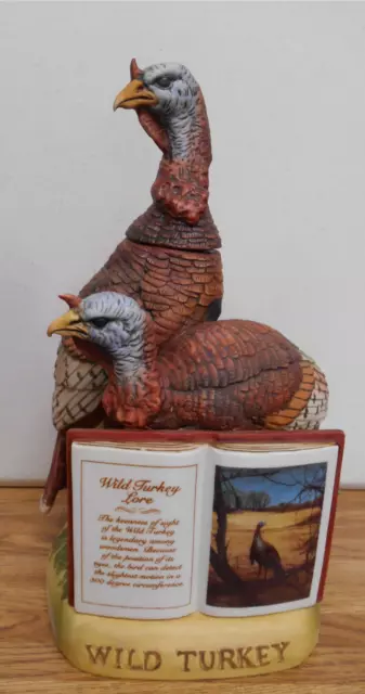 WILD TURKEY DECANTER series II No 3 Lore Empty