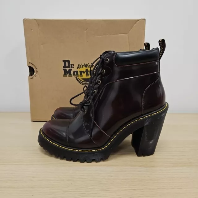 Dr martens averil cherry red on sale uk