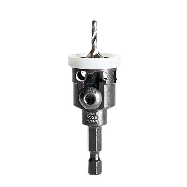 Amana Tool - (55293) Carbide Tipped 82&#176; Countersink with Adjustable Low Fri