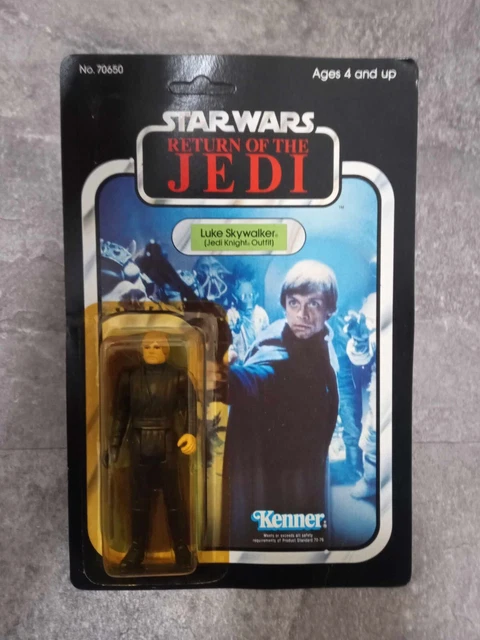 Star Wars Rotj Luke Knight Moc Kenner 77