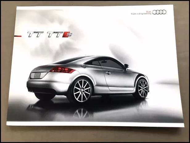 2010 Audi TT and TTS 50-page Original Car Sales Brochure Catalog