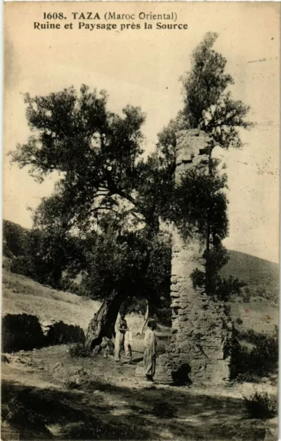 CPA AK MAROC TAZA - Ruine et Paysage pres la Source (281208)