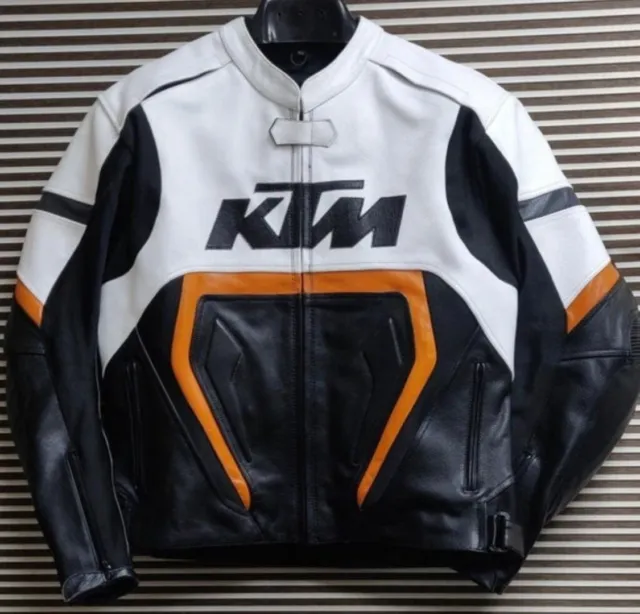 KTM Motorbike Leather Jacket