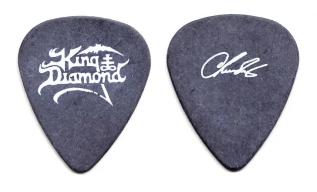 Vintage King Diamond Chris Estes Signature Black Guitar Pick - 1994 Tour