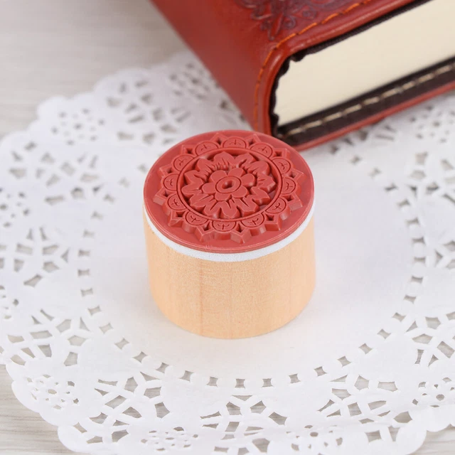 Bamboo Snowflake Stamp Block Rubber Card Making Clearance Christmas