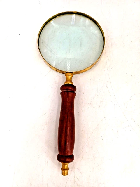 ANCIENNE LOUPE DE bureau style vintage loupe de lecture EUR 40,10