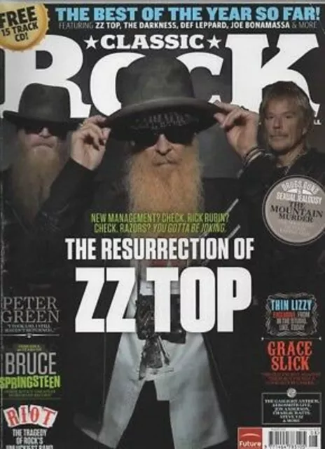 Classic Rock Magazine - Issue 174 - August 2012 - Zz Top - Darkness -Def Leppard